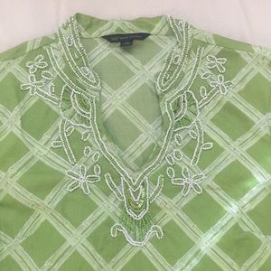 Brooks Brothers tunic top!